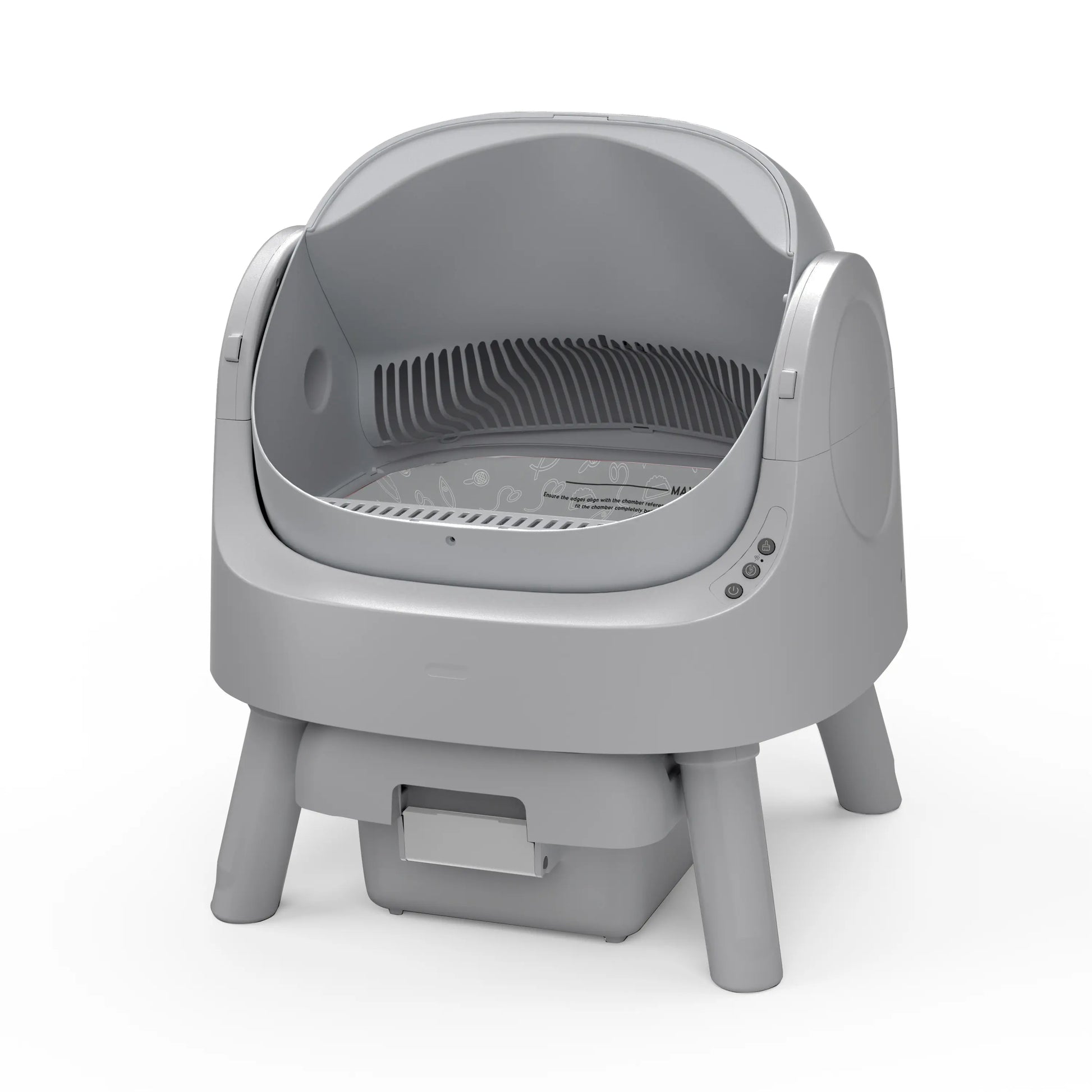 Petpivot Autoscooper 11 Open-Top Automatic Self-Cleaning Cat Litter Box, Limited-Time Extra 60 Waste Bags through July 2, 80 Total Bags