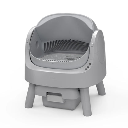 Petpivot Autoscooper 11 Open-Top Automatic Self-Cleaning Cat Litter Box, Limited-Time Extra 60 Waste Bags through July 2, 80 Total Bags