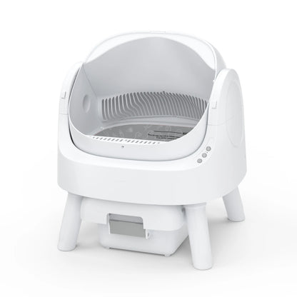 Petpivot Autoscooper 11 Open-Top Automatic Self-Cleaning Cat Litter Box, Limited-Time Extra 60 Waste Bags through July 2, 80 Total Bags