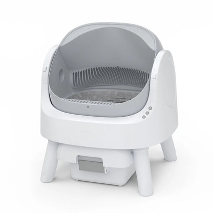 Petpivot Autoscooper 11 Open-Top Automatic Self-Cleaning Cat Litter Box, Limited-Time Extra 60 Waste Bags through July 2, 80 Total Bags