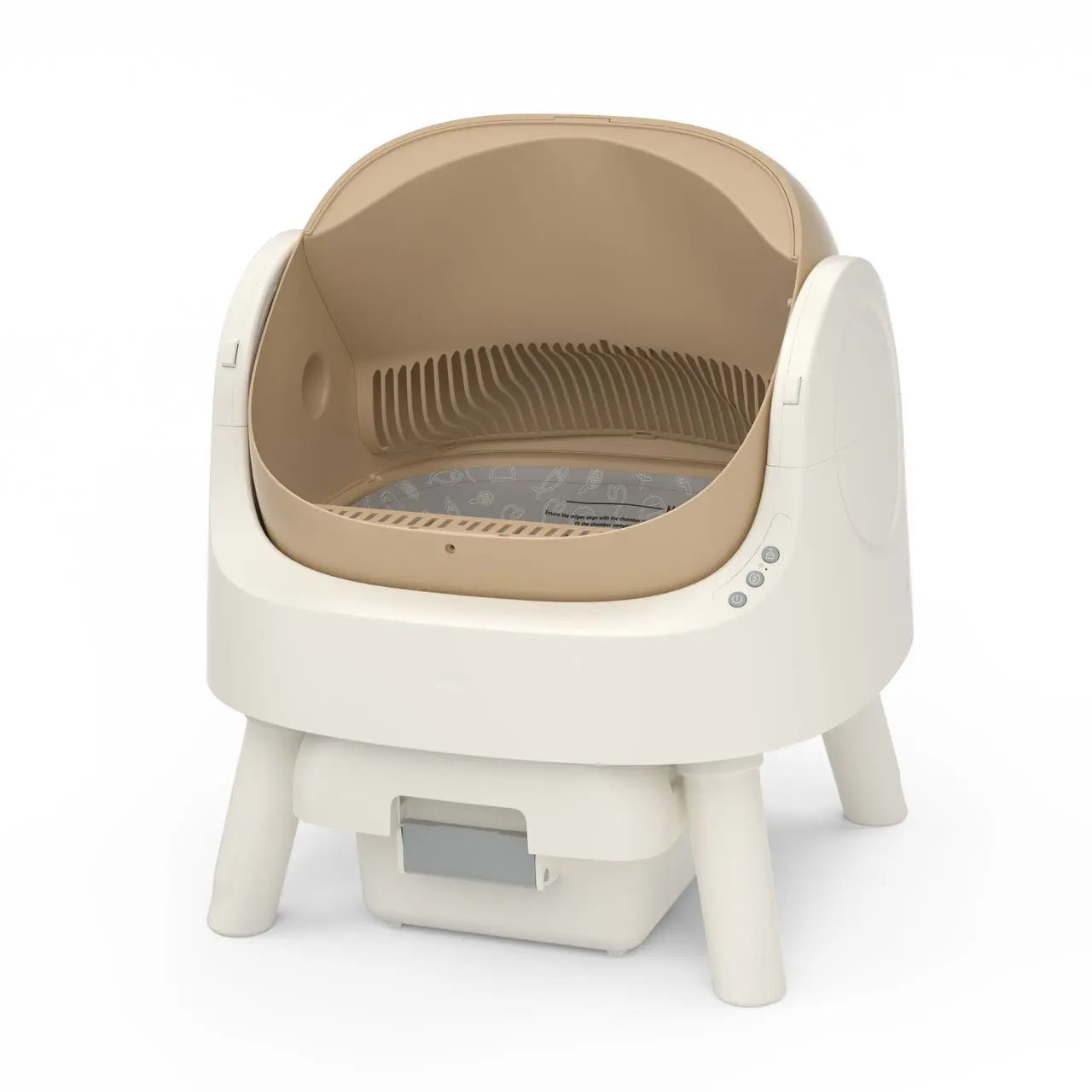 Petpivot Autoscooper 11 Open-Top Automatic Self-Cleaning Cat Litter Box, Limited-Time Extra 60 Waste Bags through July 2, 80 Total Bags